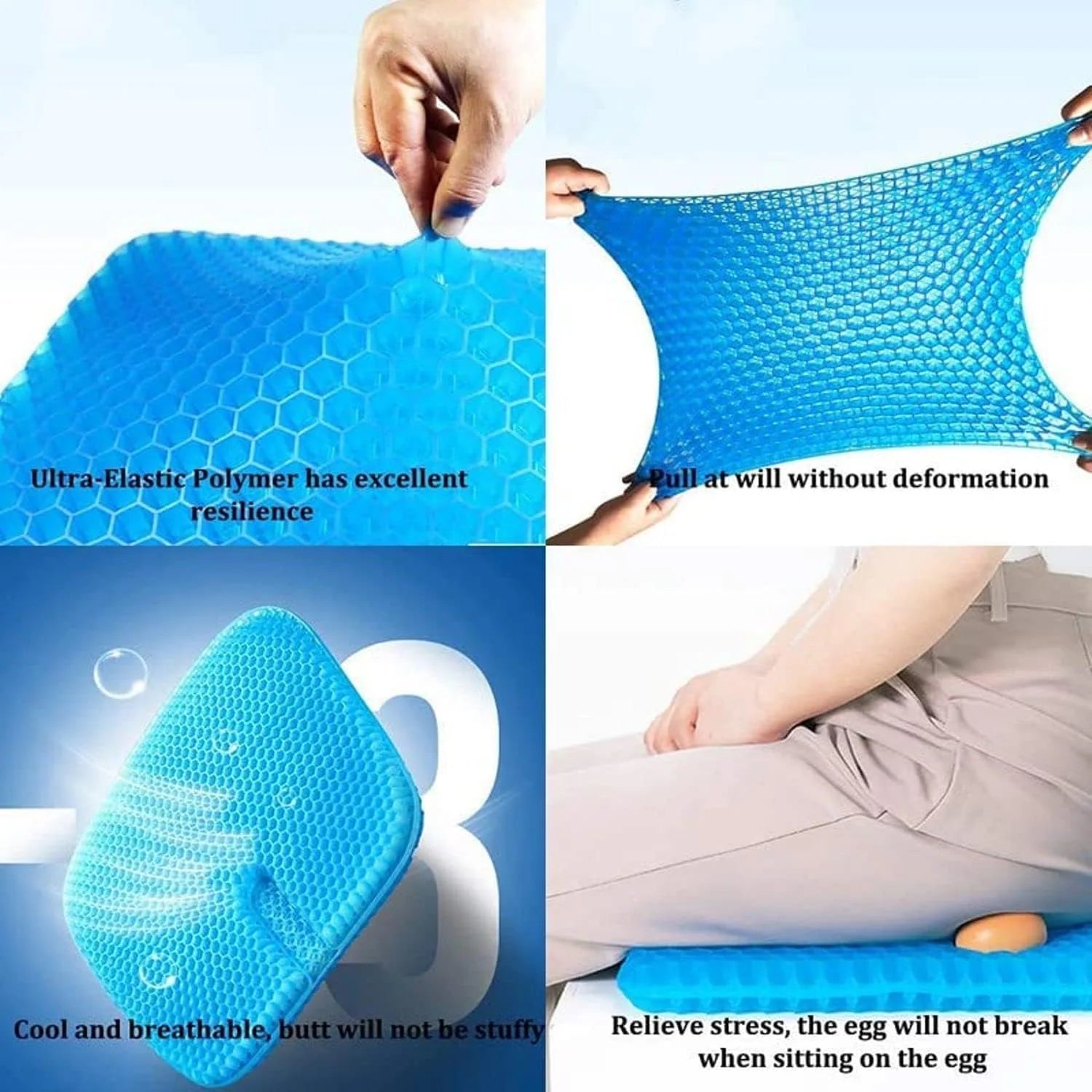 EGG SITTER SUPPORT GEL CUSHION