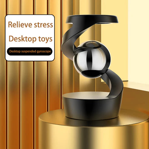 Desktop Rotating Floating Stress Relief Gyroscope