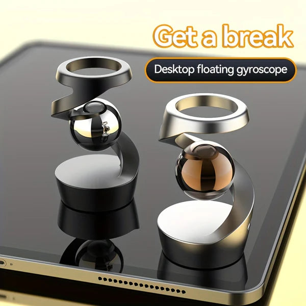 Desktop Rotating Floating Stress Relief Gyroscope