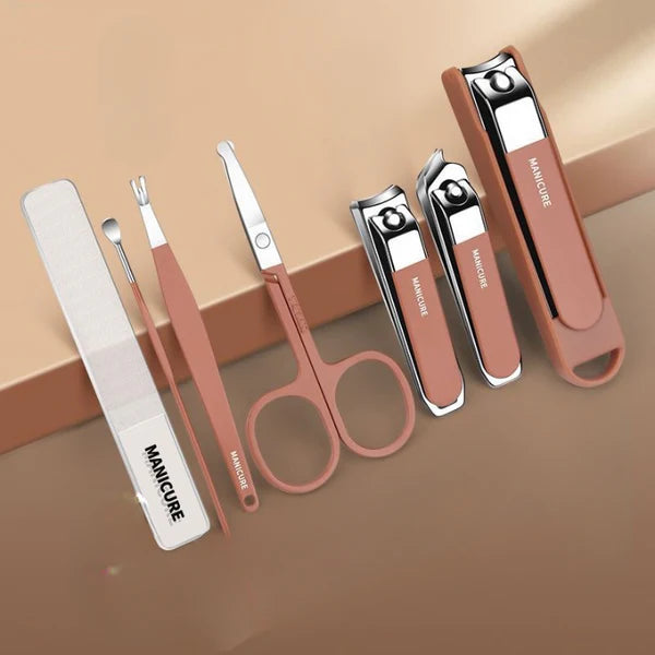 Portable Nail Clippers Set (Set of 7 Pieces)